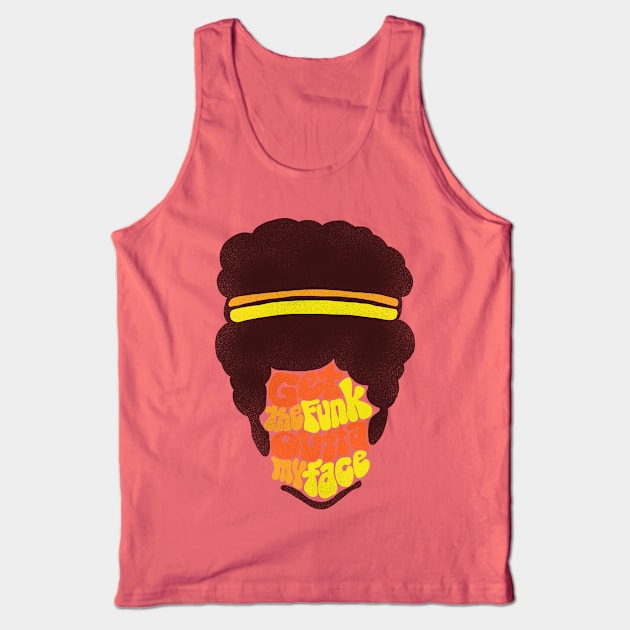 Funk Face Tank Top by Gintron